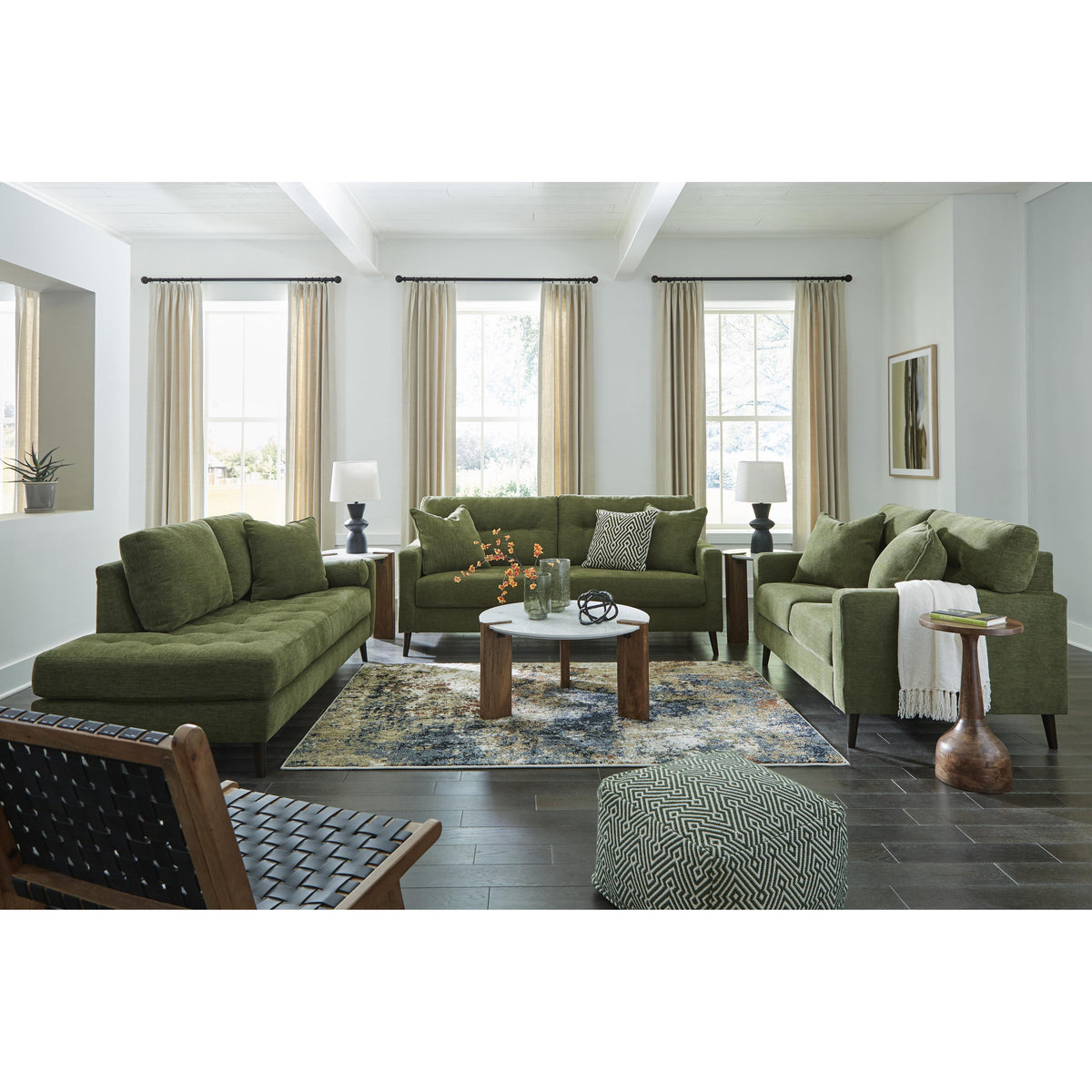 ●TINA white-noble-house-sectional-