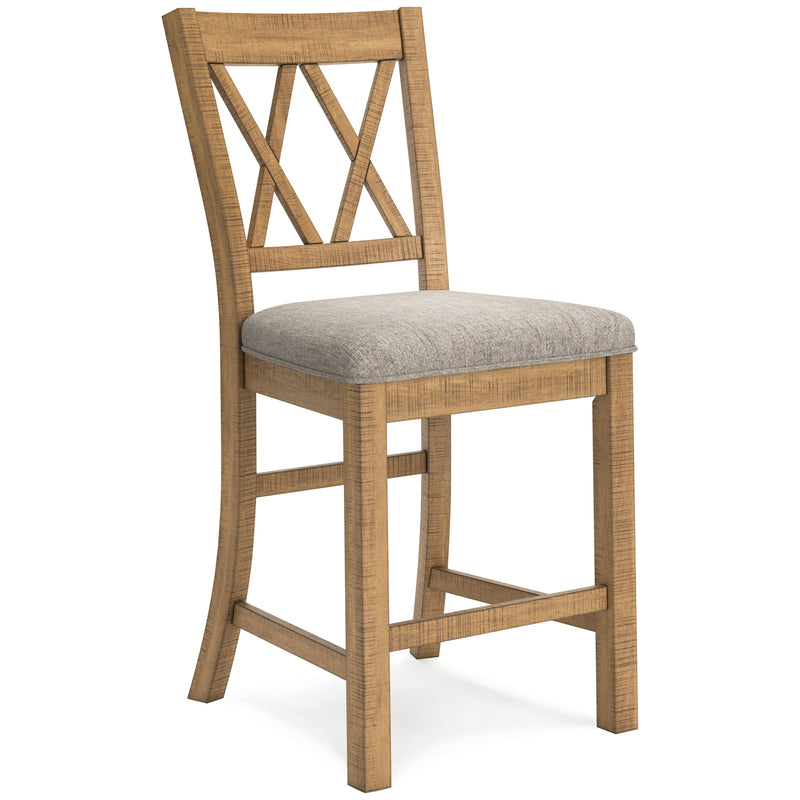 Havonplane Counter Height Stool - Brown - (D773-124) Havonplane Counter Height Stool - Brown - (D773-124)