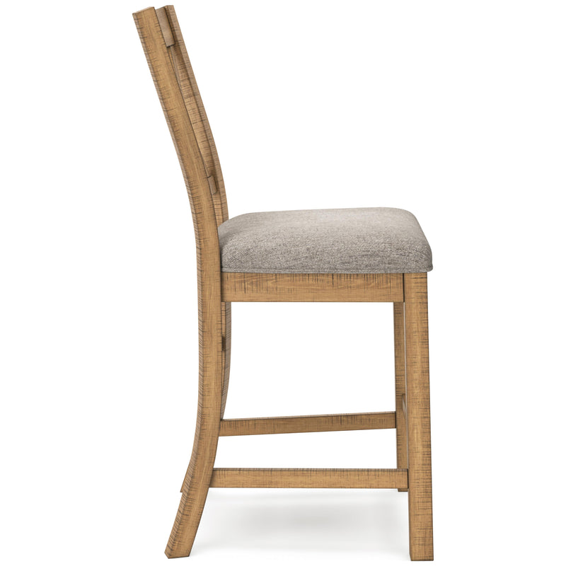 Havonplane Counter Height Stool - Brown - (D773-124) Havonplane Counter Height Stool - Brown - (D773-124)
