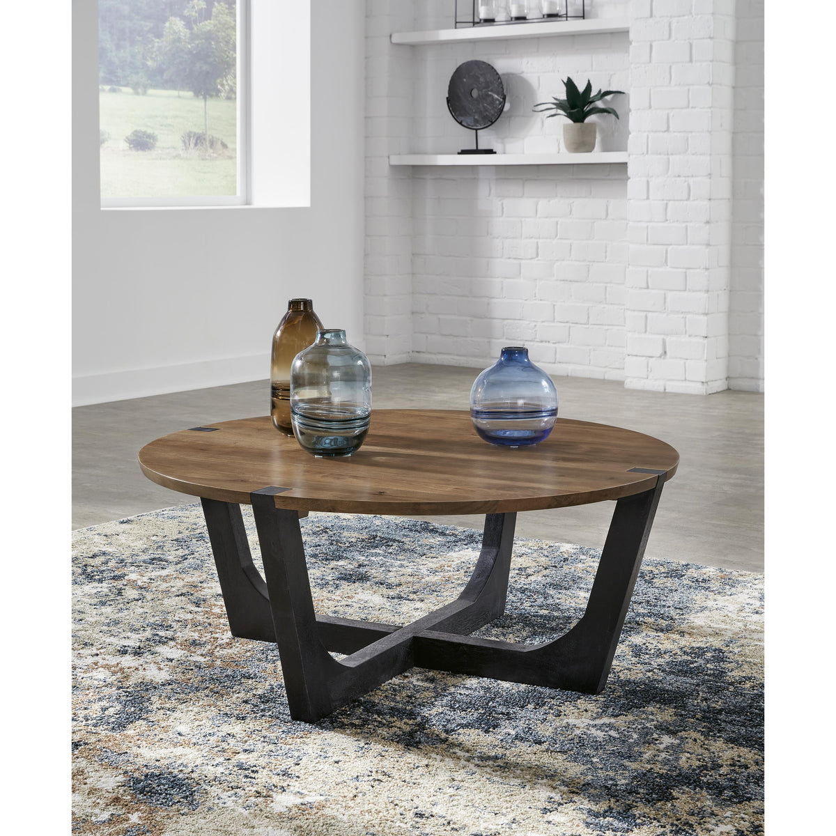Signature Design by Ashley Hanneforth T726-8 Round Cocktail Table