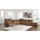 Signature Design by Ashley Temmpton U92708S5 6 pc Power Reclining Sectional IMAGE 7