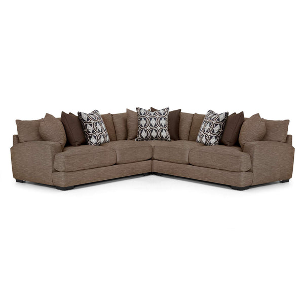Franklin Cadet Fabric 3 pc Sectional 80859/80804/80860 3510-16 IMAGE 1
