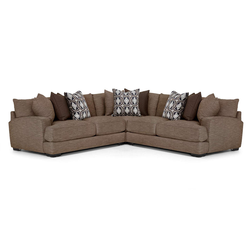 Franklin Cadet Fabric 3 pc Sectional 80859/80804/80860 3510-16 IMAGE 1
