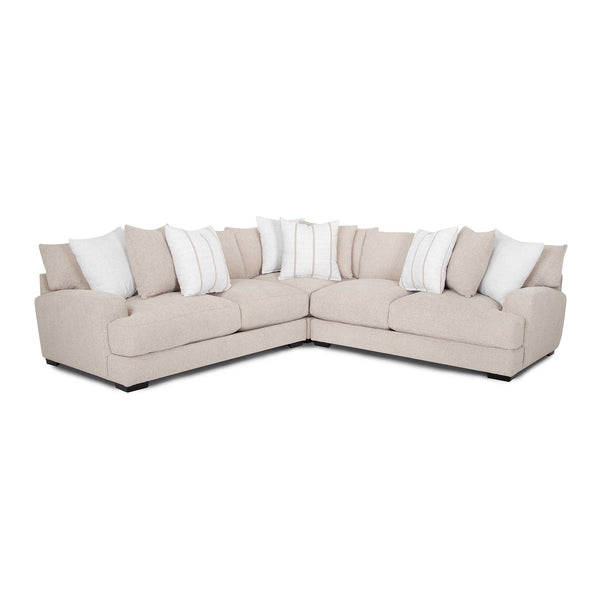 Franklin Shay Fabric 3 pc Sectional 809-59/809-04/809-60 3331-25 IMAGE 1