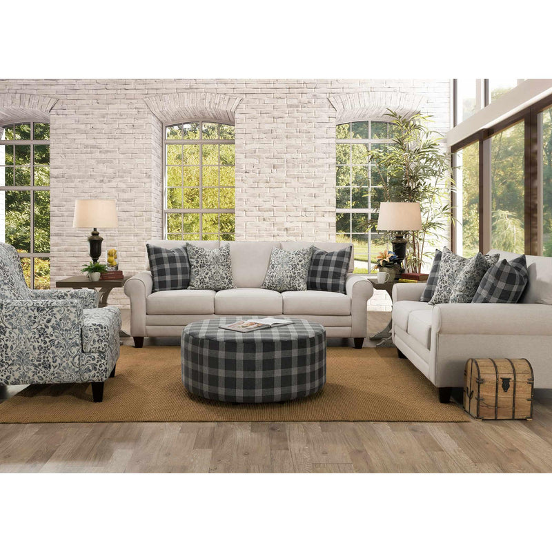 Franklin Hansen Stationary Fabric Sofa 824-40 3011-29 IMAGE 3