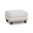 Franklin Monty Fabric Ottoman 864-18 3613-28 IMAGE 1