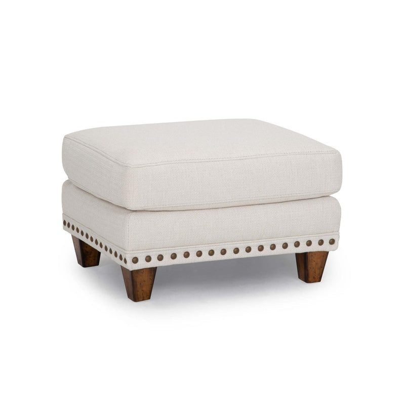 Franklin Monty Fabric Ottoman 864-18 3613-28 IMAGE 1