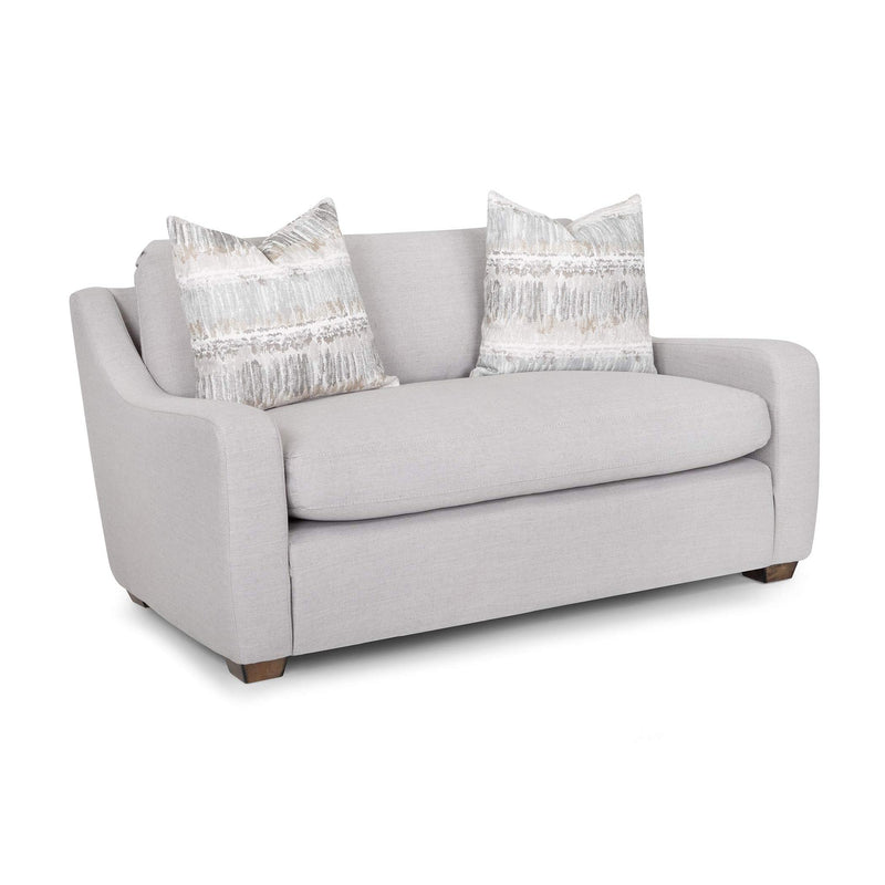 Franklin Stafford Stationary Fabric Loveseat 865-20 3059-07 IMAGE 1