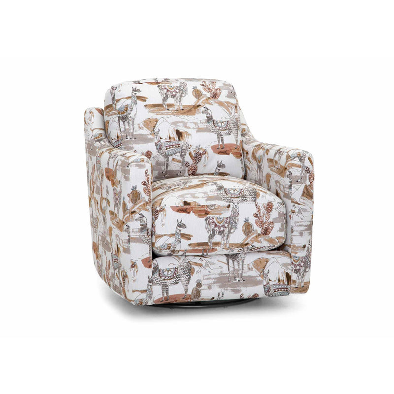 Franklin Swivel Fabric Accent Chair 2183 3981-75 IMAGE 2