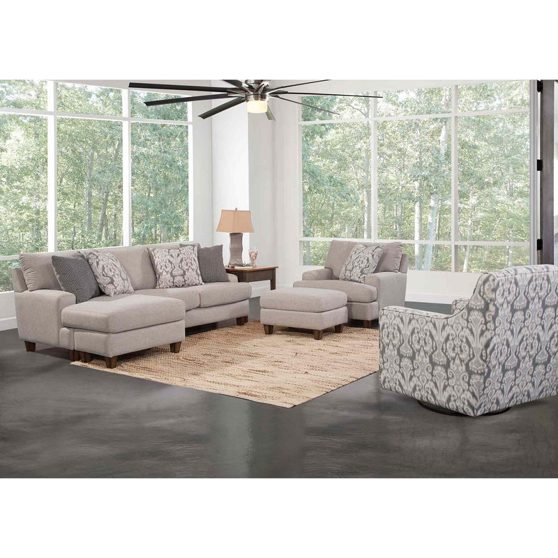 Franklin Kimber Fabric Ottoman 906-18 3026-44 IMAGE 3