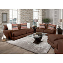 Franklin Gia Stationary Leather Sofa 909-40 LM 90-15 IMAGE 3