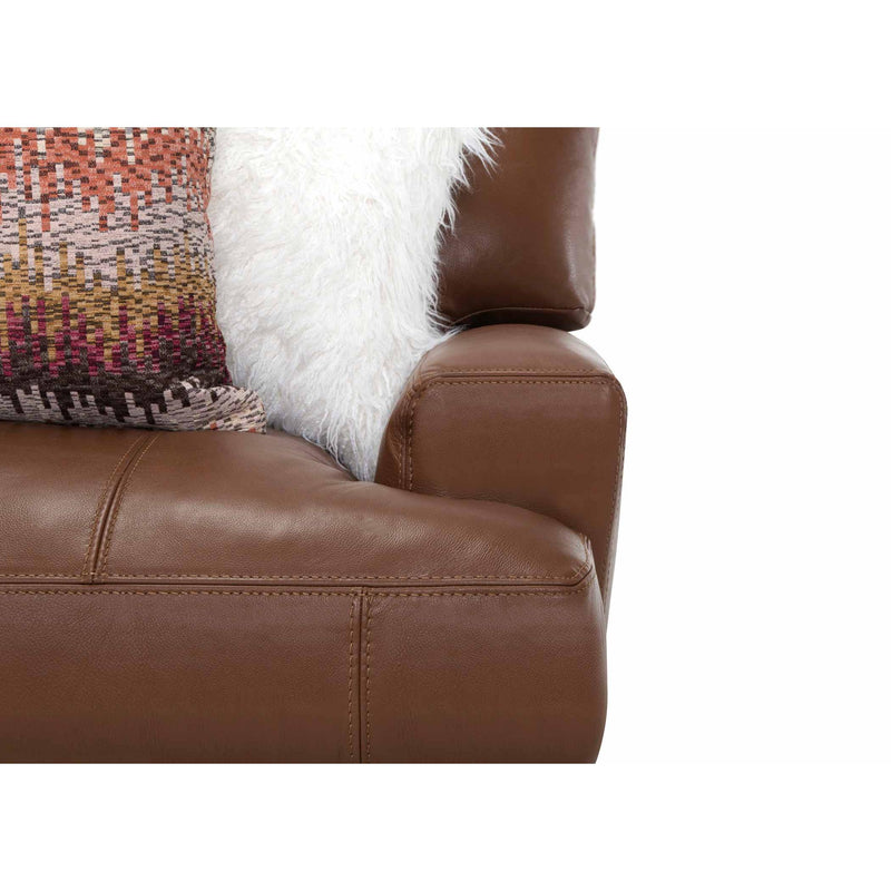 Franklin Gia Stationary Leather Sofa 909-40 LM 90-15 IMAGE 5