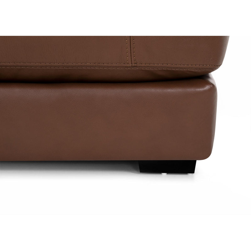 Franklin Gia Stationary Leather Sofa 909-40 LM 90-15 IMAGE 6