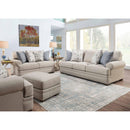 Franklin Anniston Stationary Fabric Loveseat 915-20 1901-27 IMAGE 4