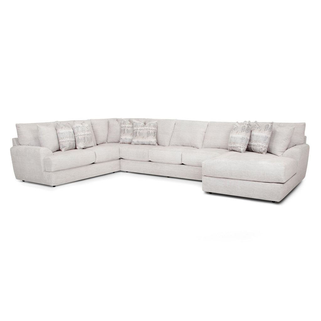 Franklin Nash Fabric 3 Pc Sectional 945