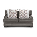 Franklin Lizette Stationary Leather Loveseat 973-20 LM 92-04 IMAGE 2