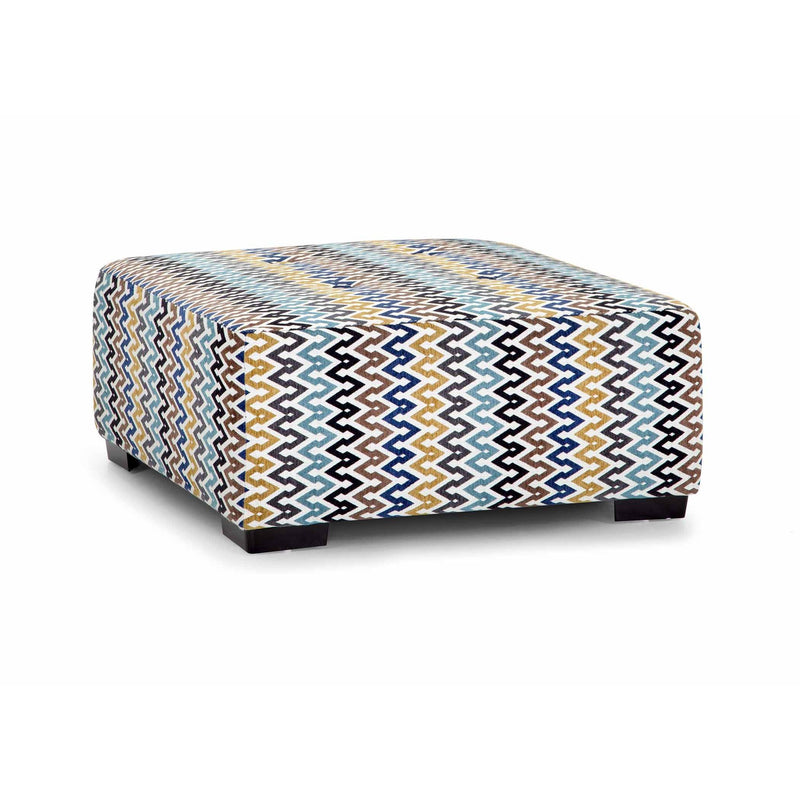 Franklin Fabric Ottoman 75018 3986-43 IMAGE 1