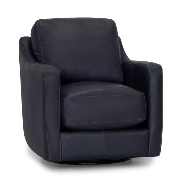 Franklin Swivel Leather Accent Chair 2183 LM 95-41 IMAGE 1