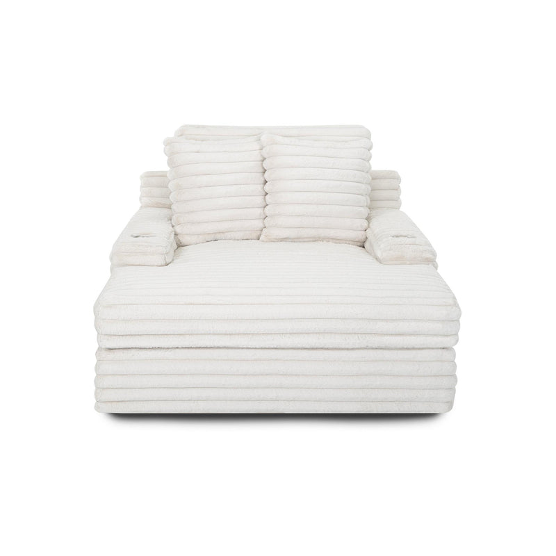 Franklin Bellini Fabric Chaise 948-11 3086-09 IMAGE 2