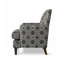 Jofran Aubrey Stationary Fabric Accent Chair AUBREY-CH-GRANITE IMAGE 4