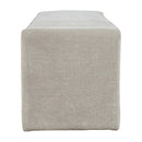 Jofran Braun Bench BRAUN-BN-GRY IMAGE 4