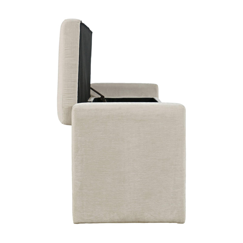 Jofran Braun Bench BRAUN-BN-NAT IMAGE 4