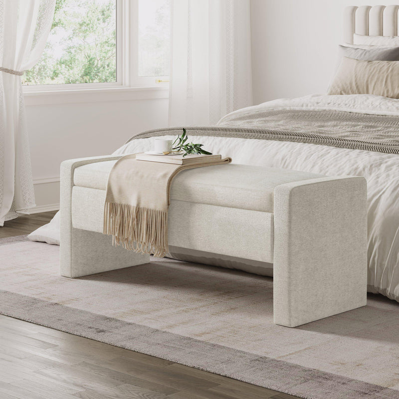 Jofran Braun Bench BRAUN-BN-NAT IMAGE 6