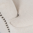 Jofran Bryson Swivel Fabric Accent Chair BRYSON-SW-OAT IMAGE 6