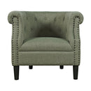 Jofran Lily Stationary Fabric Accent Chair LILY-CH-SAGE IMAGE 2