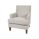Jofran Mackenzie Stationary Fabric Accent Chair MACKENZIE-CH-SAND IMAGE 1