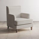 Jofran Mackenzie Stationary Fabric Accent Chair MACKENZIE-CH-SAND IMAGE 6