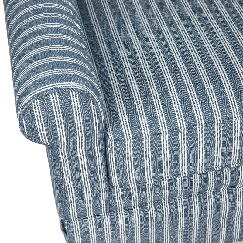Jofran Riley Swivel Fabric Accent Chair RILEY-SW-NAVY IMAGE 8