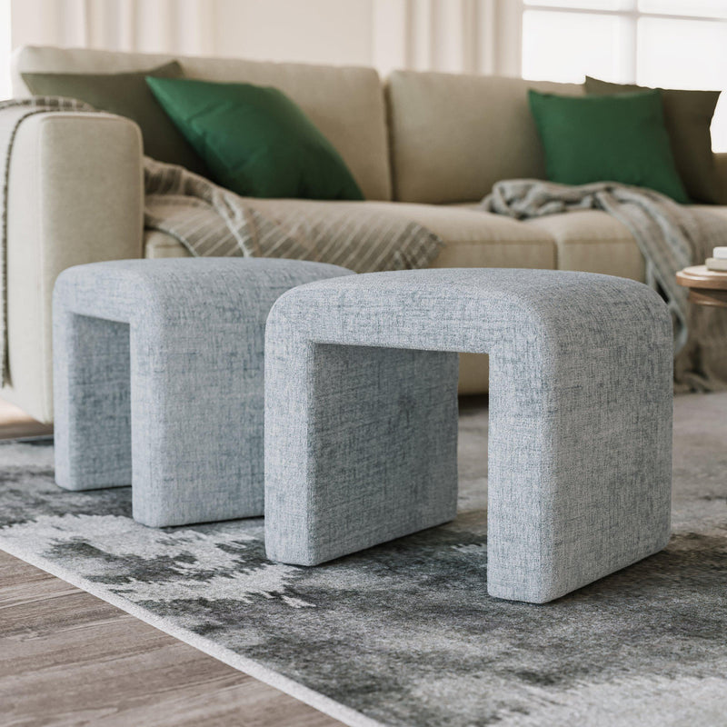 Jofran Sophia Bench SOPHIA-BN-PTBLU IMAGE 6