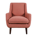 Jofran Theo Stationary Fabric Accent Chair THEO-CH-ROSE IMAGE 2