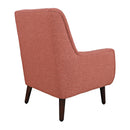 Jofran Theo Stationary Fabric Accent Chair THEO-CH-ROSE IMAGE 4