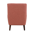 Jofran Theo Stationary Fabric Accent Chair THEO-CH-ROSE IMAGE 5