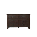 Jofran Jackson Lodge 6-Drawer Dresser Jackson Lodge 1605-10 Dresser IMAGE 2