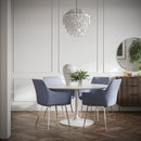 Jofran Dining Tables Round 2271-ROWAN54T/2271-ROWAN54BW IMAGE 4