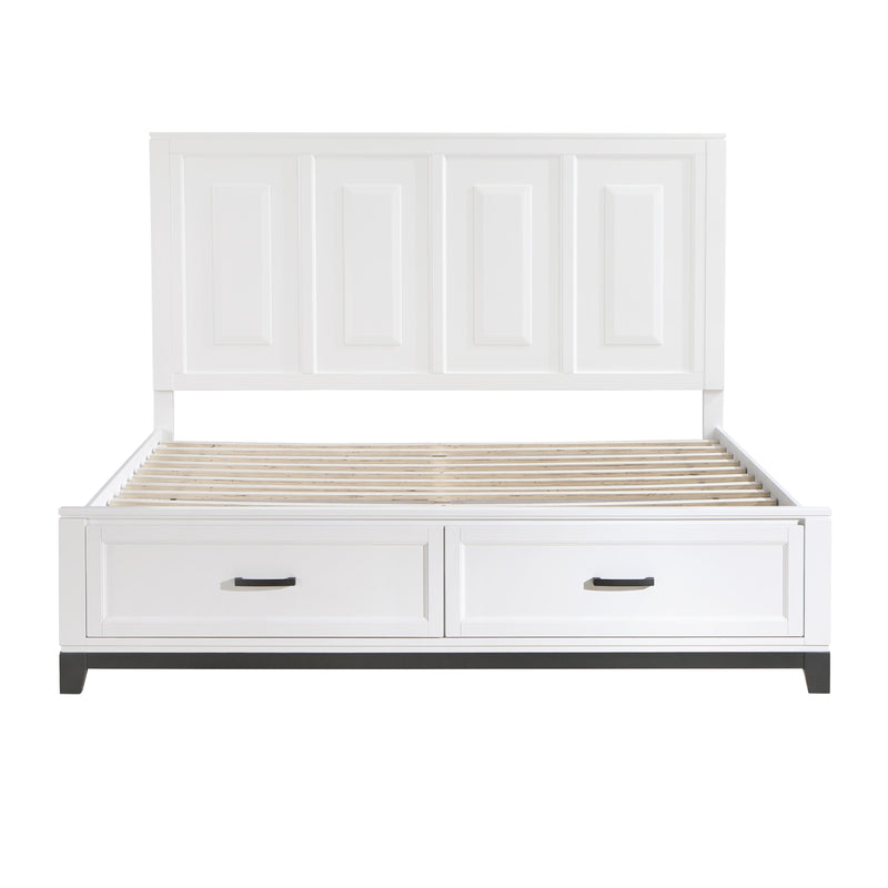 Homelegance Garretson California King Platform Bed with Storage 1450WHK-1CK* IMAGE 2