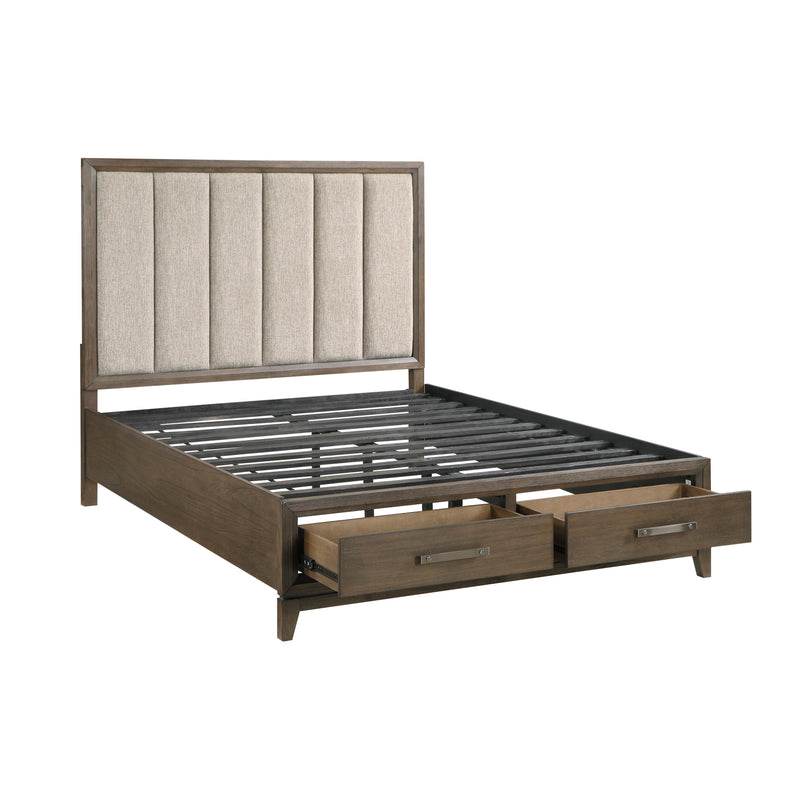Homelegance Cambridge California King Platform Bed with Storage 1422KN-1CK* IMAGE 6