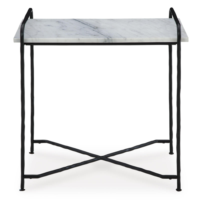 Ashber Accent Table - White/Black Ashber Accent Table - White/Black