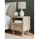 Signature Design by Ashley Cielden 1-Drawer Nightstand B1199-91 IMAGE 7