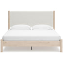 Signature Design by Ashley Cadmori B2615B7 King Upholstered Panel Bed IMAGE 2