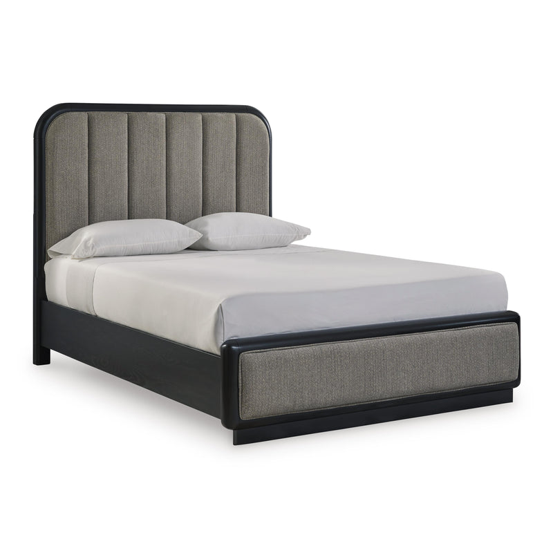 Signature Design by Ashley Rowanbeck Queen Upholstered Panel Bed B821-57/B821-54 IMAGE 1