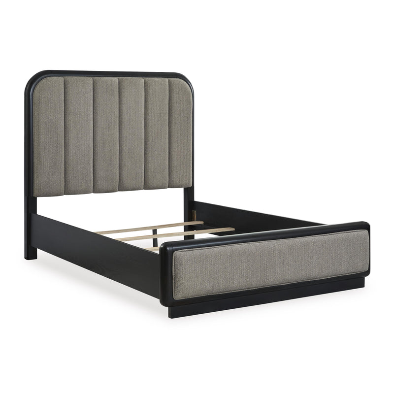 Signature Design by Ashley Rowanbeck Queen Upholstered Panel Bed B821-57/B821-54 IMAGE 4