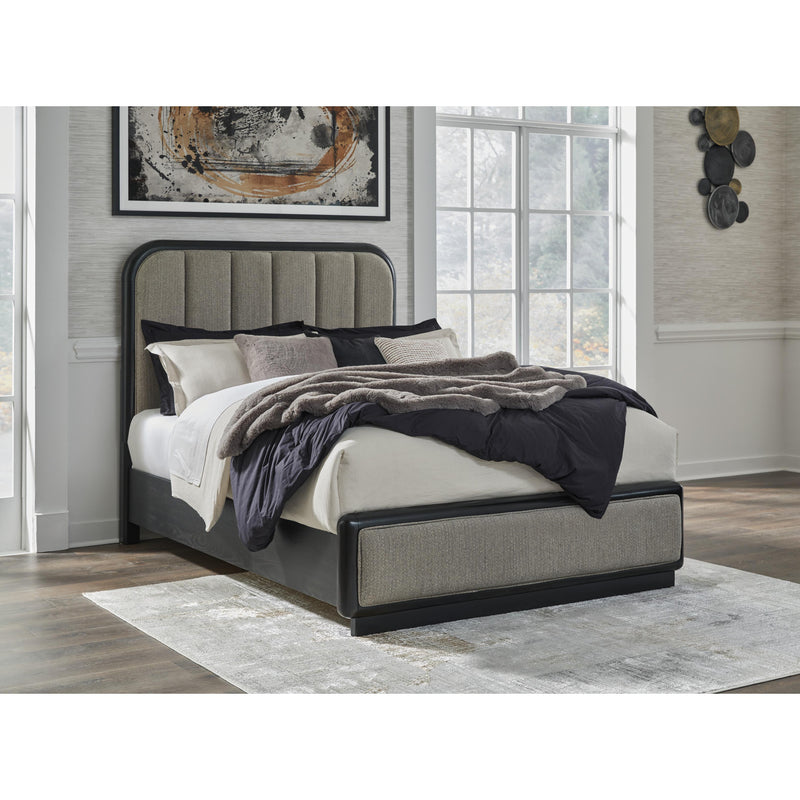 Signature Design by Ashley Rowanbeck Queen Upholstered Panel Bed B821-57/B821-54 IMAGE 5