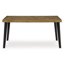  Signature Design by Ashley Blondon D413-425 Rectangular Dining Room Table Set IMAGE 3