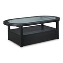  Signature Design by Ashley Winbardi T786-0 Oval Cocktail Table IMAGE 5