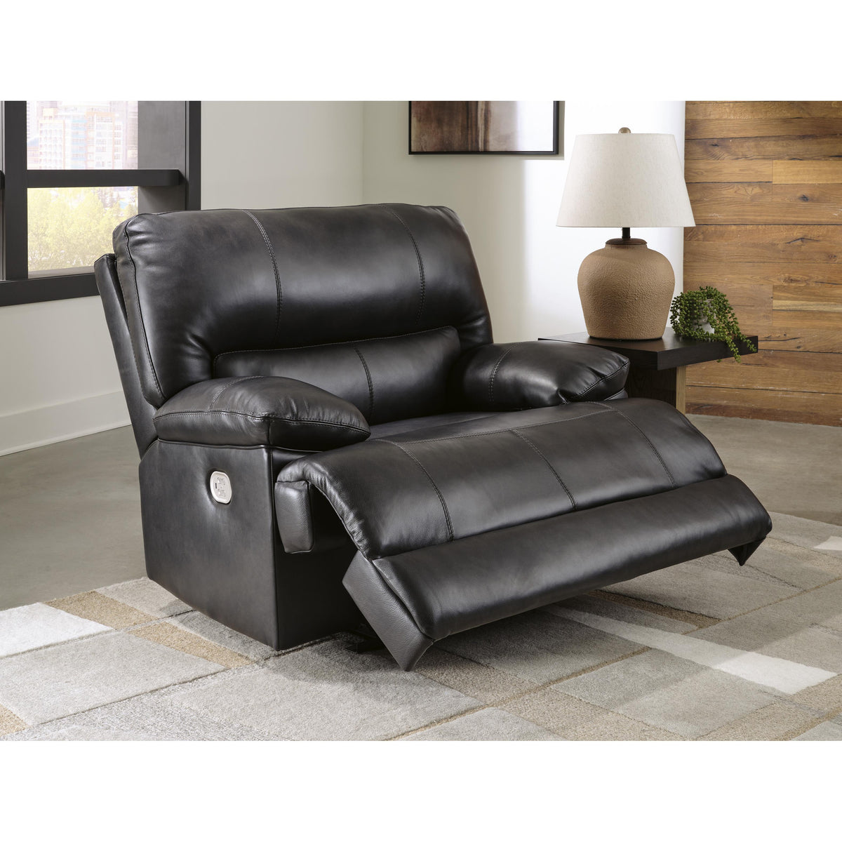 Signature Design by Ashley Mountainous U6580182 Power Recliner with Ad