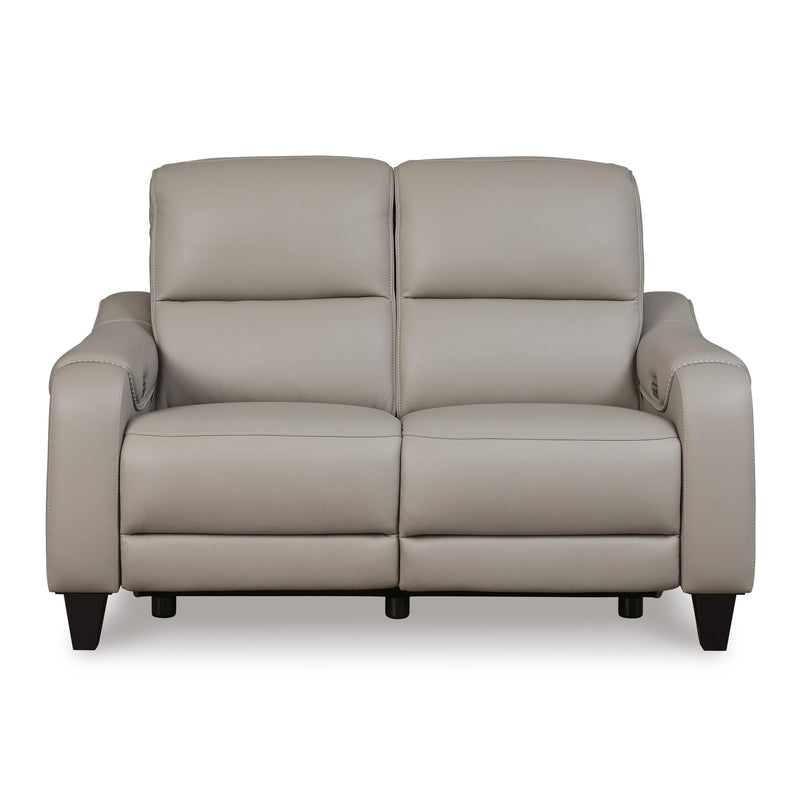  Signature Design by Ashley Mercomatic U7531214 Power Reclining Loveseat with Adjustable Headrest IMAGE 3